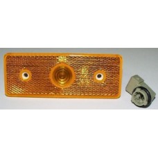 Sárga lámpa prizmával beépíthető